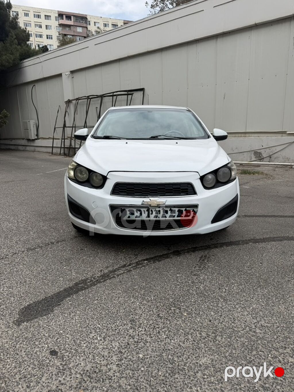 Chevrolet Aveo sedan – ağ rəng, 4 qapılı, şəhər üçün kompakt və — Avtomobillər, Bakı