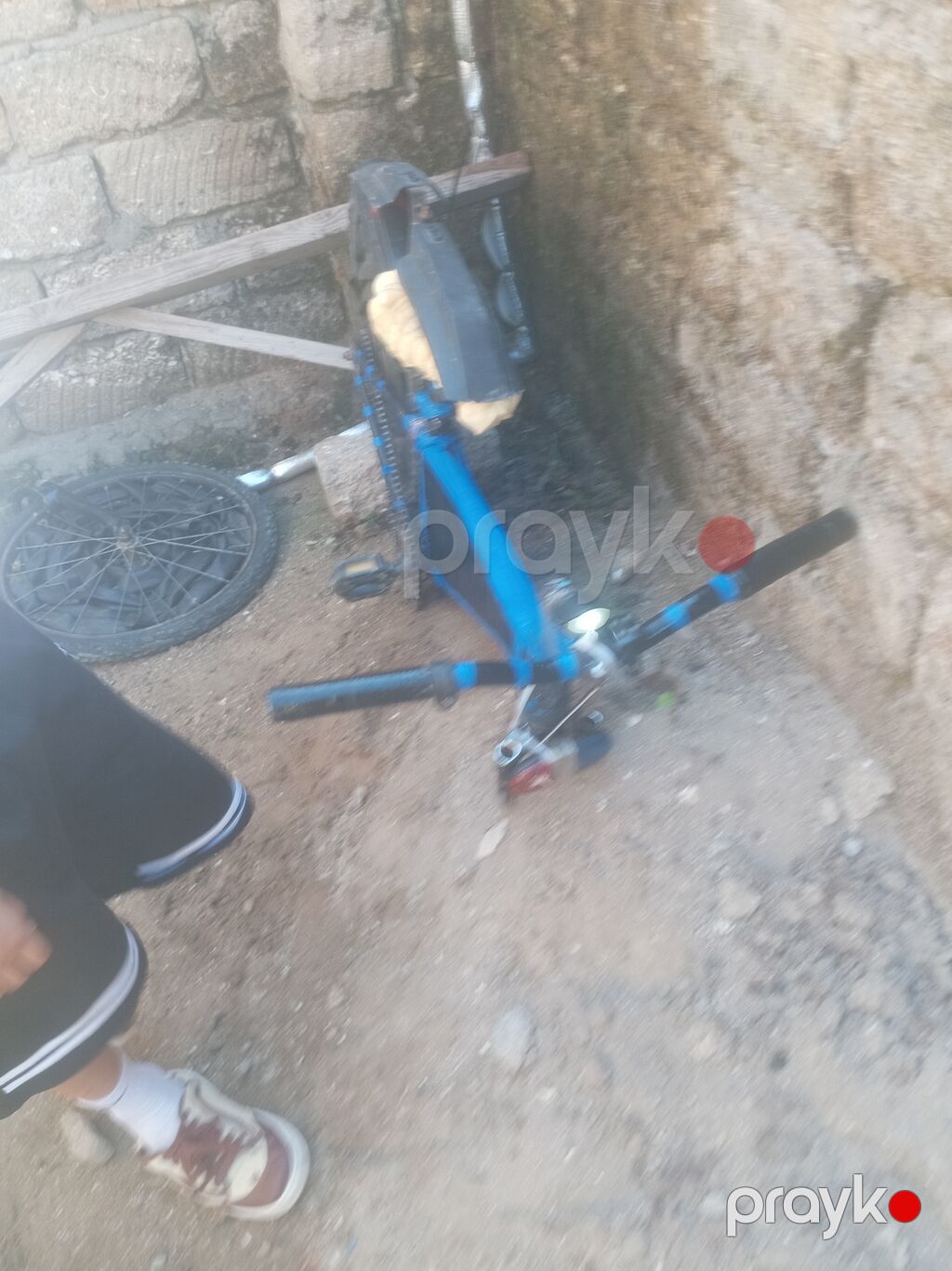 Məhsul: Uşaq/yeniyetmə üçün velosiped və hissələri Təsvir: - Mavi — Uşaq velosipedləri, Digah (5)