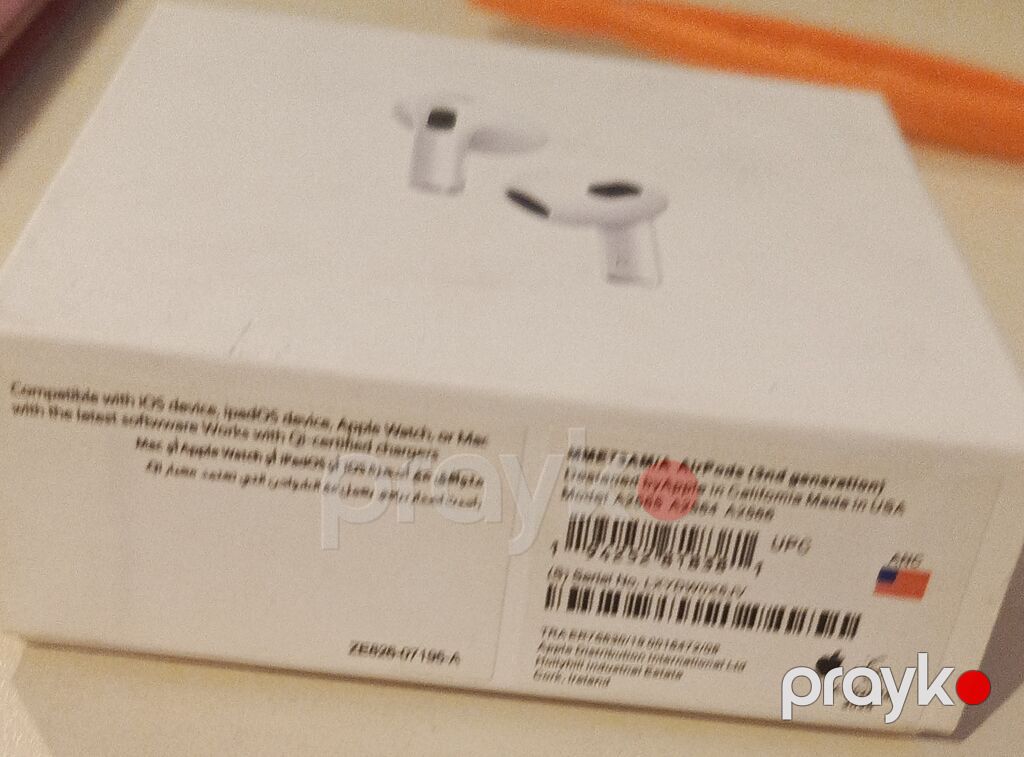 Apple AirPods (3-cü nəsil) — qutulu set Xüsusiyyətlər: - Aktiv — Qulaqcıqlar, Digah (3)