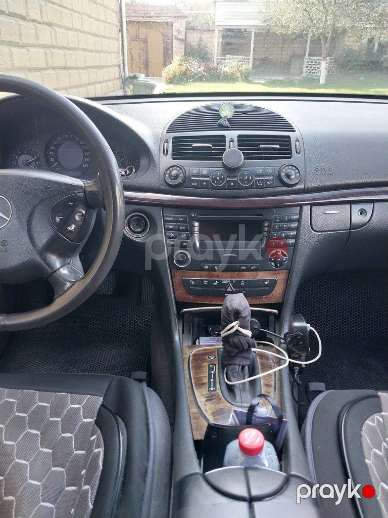 Mercedes E 220, 2.2 L, 2002 il, 400 000 km — Avtomobillər, Bakı (3)