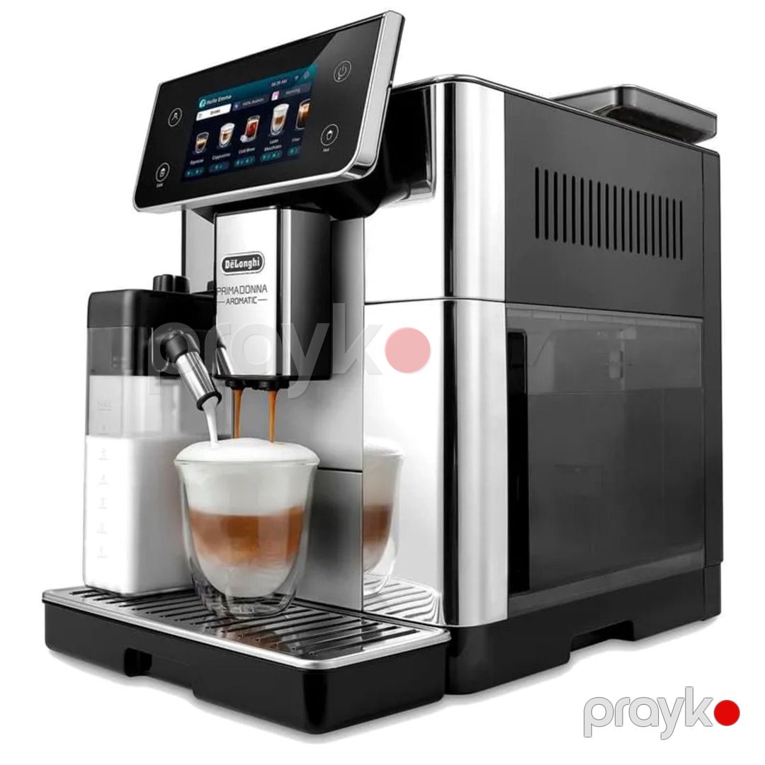 Qəhvəbişirən DeLonghi PrimaDonna Aromatic ECAM630.55.SSM — Ev texnikası, Bakı (3)