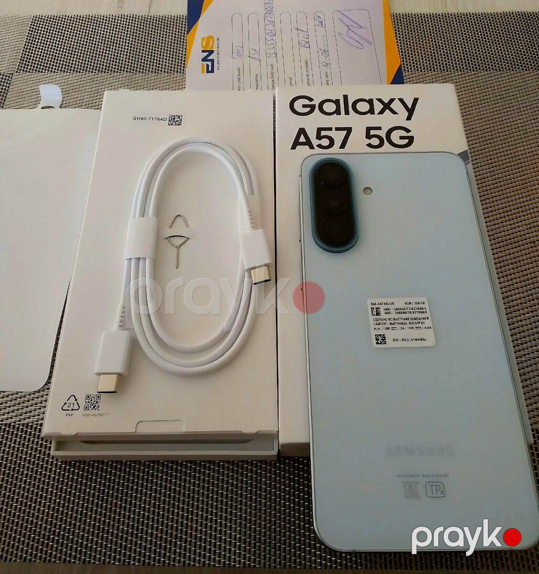 Samsung Galaxy A57 5G Awesome Icyblue 256GB/8GB — Smartfonlar, Bakı (2)