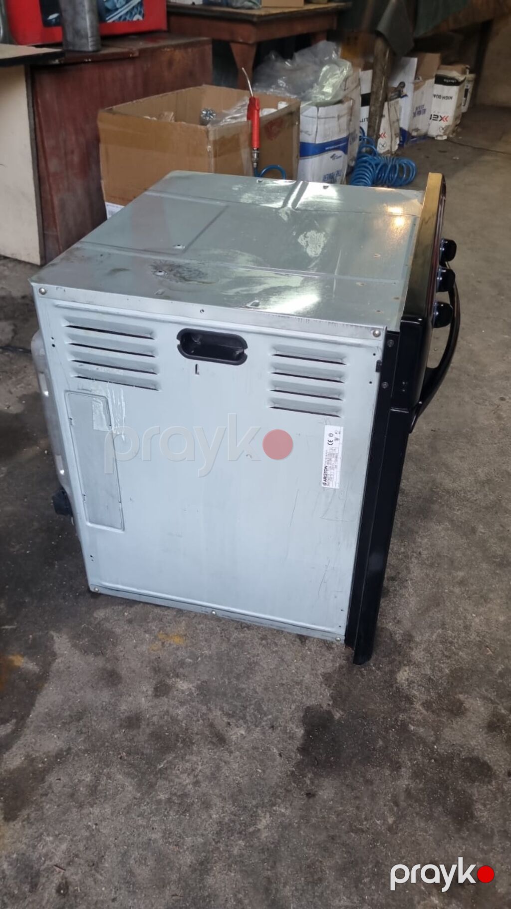 Ariston quraşdırılan elektrik sobası Model: FM51 R Tip: F16.EM.IN-03 — Masaüstü plitələr, Xırdalan (3)