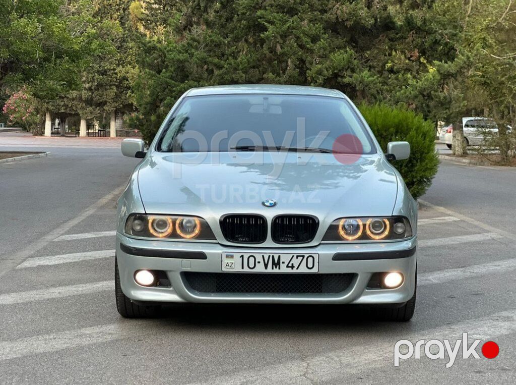 BMW 523, 2.5 L, 1997 il, 504 400 km — Avtomobillər, Bakı (7)