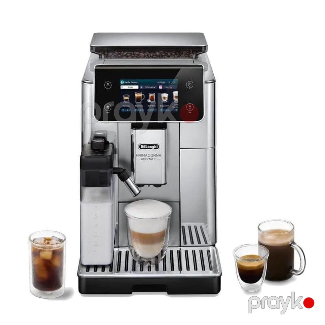 Qəhvəbişirən DeLonghi PrimaDonna Aromatic ECAM630.55.SSM — Ev texnikası, Bakı (7)