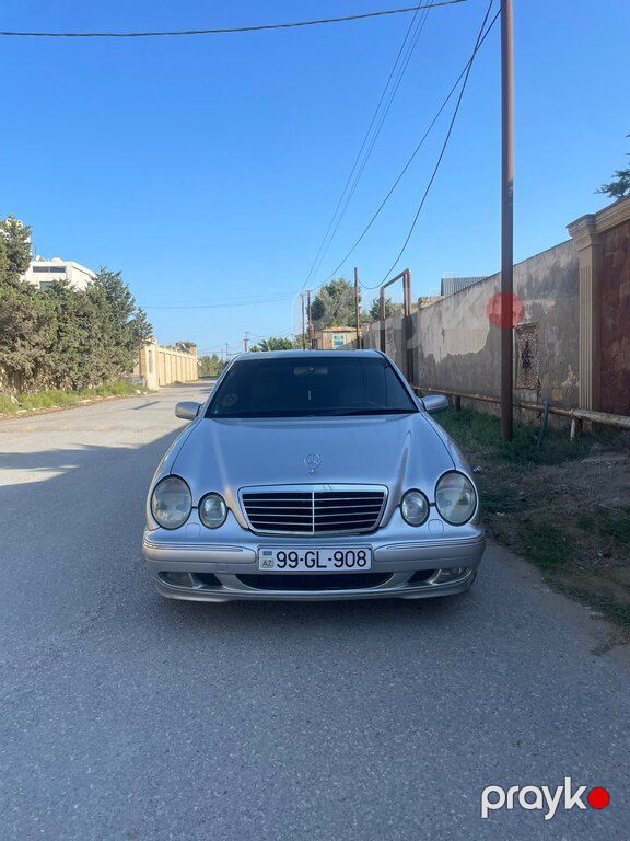 Mercedes E 200, 2.2 L, 2000 il, 568 426 km — Avtomobillər, Bakı (9)