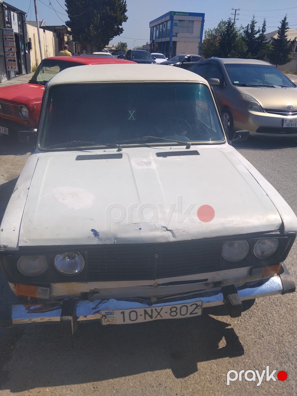 VAZ 2106, sedan, ağ rəng. - Klassik kuzov, 4 qapı - Arxa ötürücülü — Avtomobillər, Digah (2)