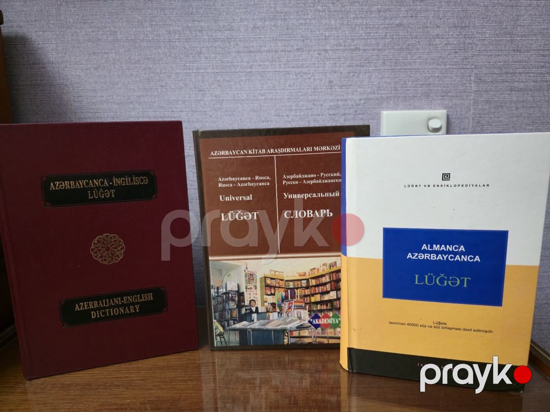 Lüğətlər kolleksiyası — Kitablar və jurnallar, Bakı (3)