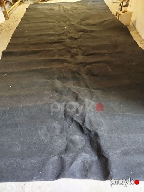 Qara rəngli geotekstil/parça örtük - Material: sıx toxunmuş — Bakı