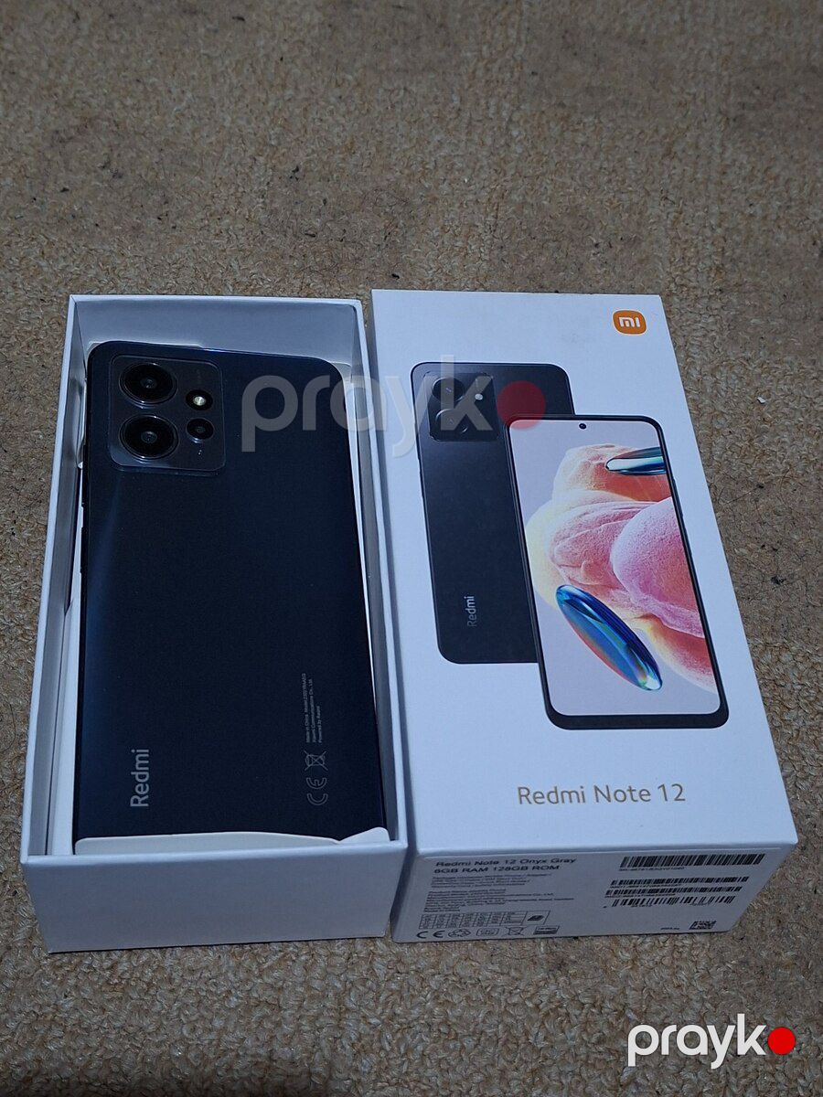 Xiaomi Redmi Note 12 5G Onyx Gray 128GB/6GB — Smartfonlar, Bakı (8)
