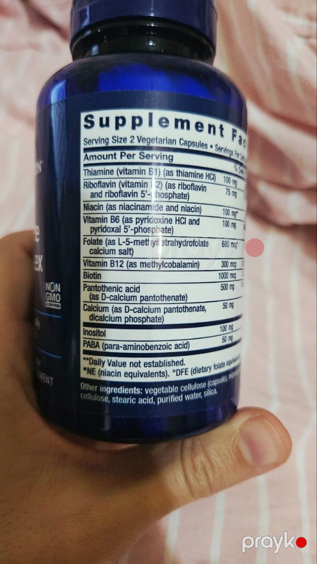 Life Extension BioActive Complete B-Complex – yüksək dozalı B vitamin — Vitaminlər və qida əlavələri, Bakı (3)