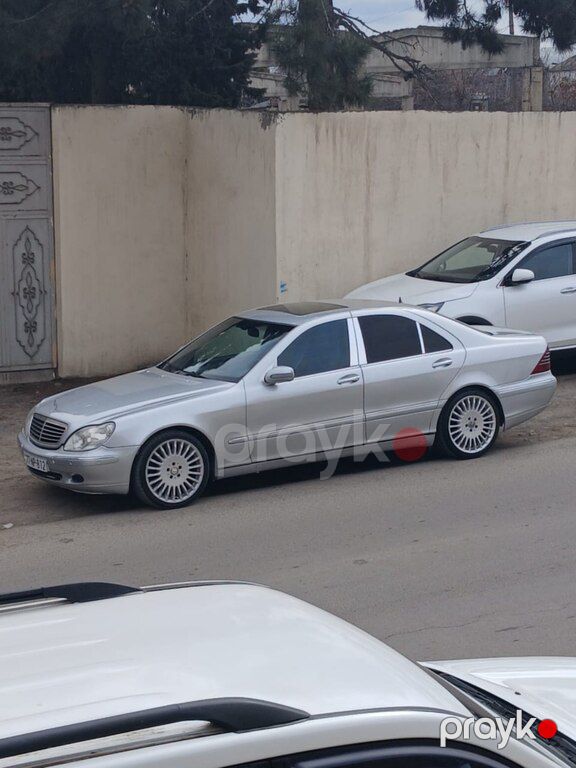 Mercedes S 320, 3.2 L, 2000 il, 540 000 km — Avtomobillər, Tovuz (2)