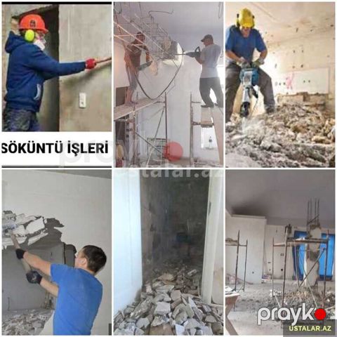 Söküntü işləri — Bakı