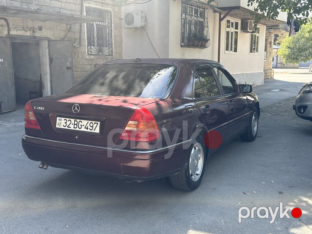 Mercedes C 200, 2.0 L, 1994 il, 430 000 km — Avtomobillər, Sumqayıt (3)