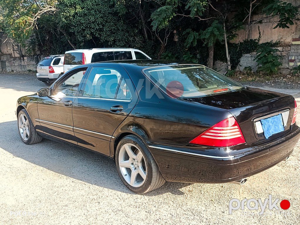 Mercedes S 320, 3.2 L, 2002 il, 279 000 km — Avtomobillər, Bakı (5)