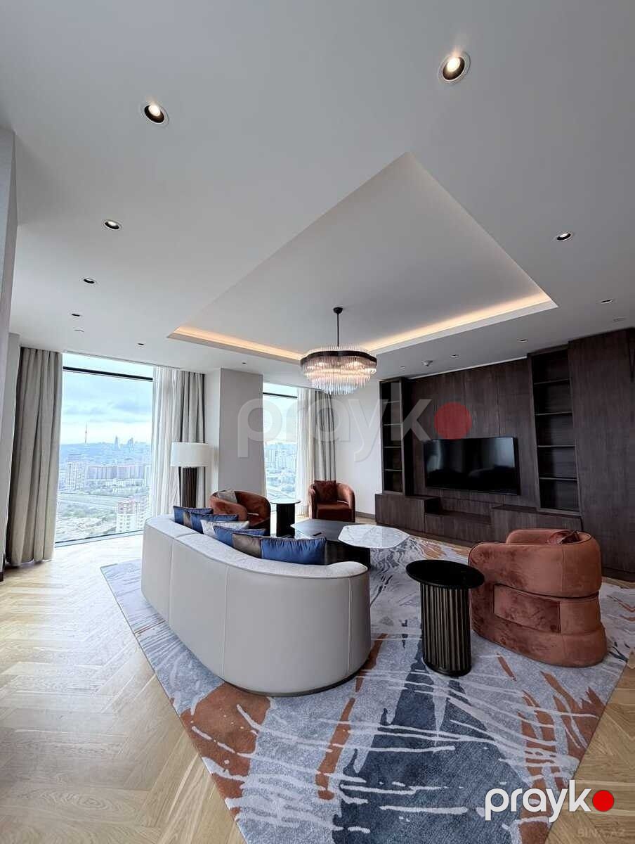İcarəyə verilir 3 otaqlı yeni tikili 170 m² — Mənzil, Bakı (2)