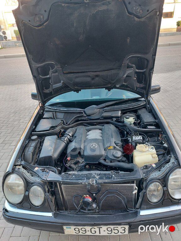Mercedes E 240, 2.4 L, 1998 il, 450 000 km — Avtomobillər, Quba (5)
