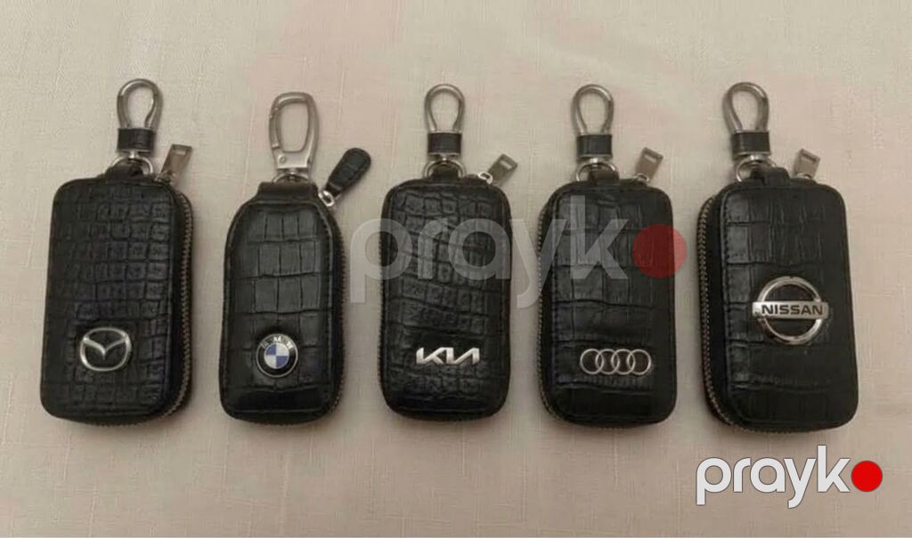 Avtomobil açarı üçün qara rəngli dərili qoruyucu futlyar/key case — Digər, Bakı (9)