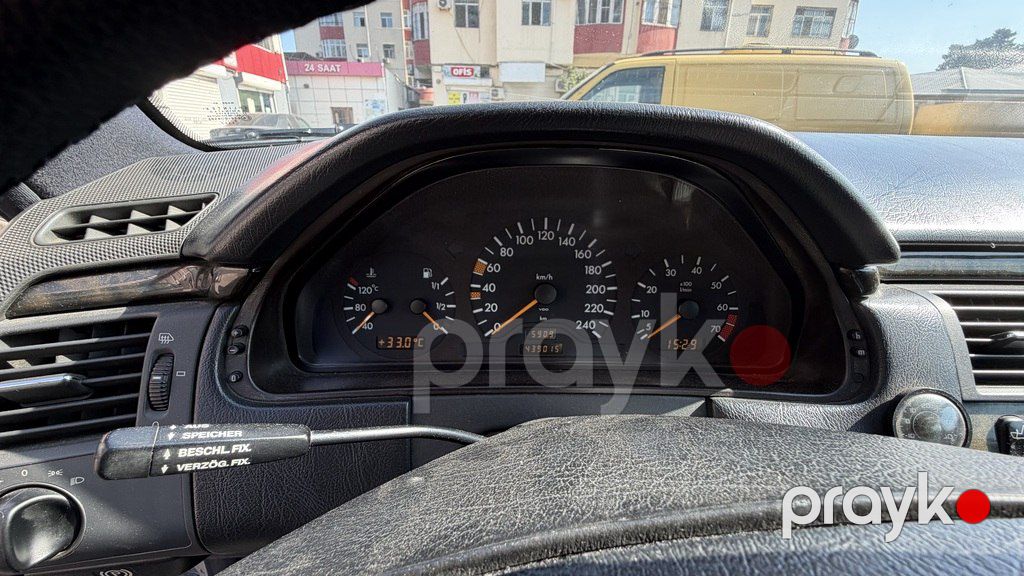 Mercedes E 230, 2.3 L, 1995 il, 439 000 km — Avtomobillər, Bakı (9)