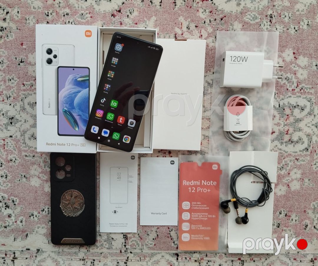 Xiaomi Redmi Note 12 Pro+ 5G Polar White 256GB/8GB — Smartfonlar, Bakı (2)
