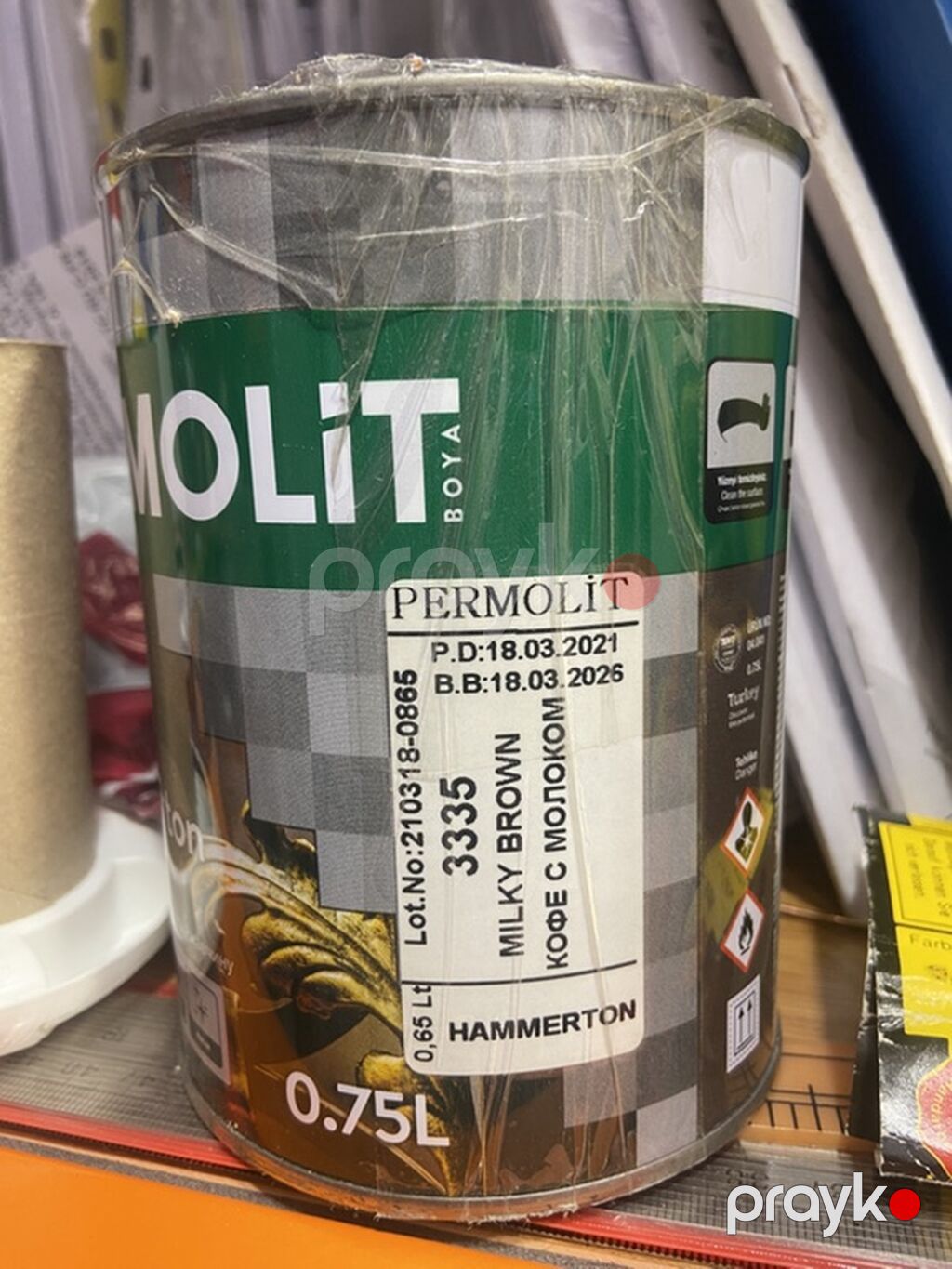 Dəmir üçün boya, 0.75 kq, Qoruma — Təmir və inşaat, Bakı (2)