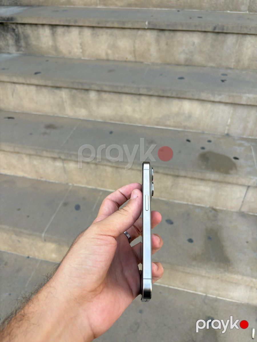 Apple iPhone 15 Pro Natural Titanium 128GB/8GB — Smartfonlar, Bakı (6)