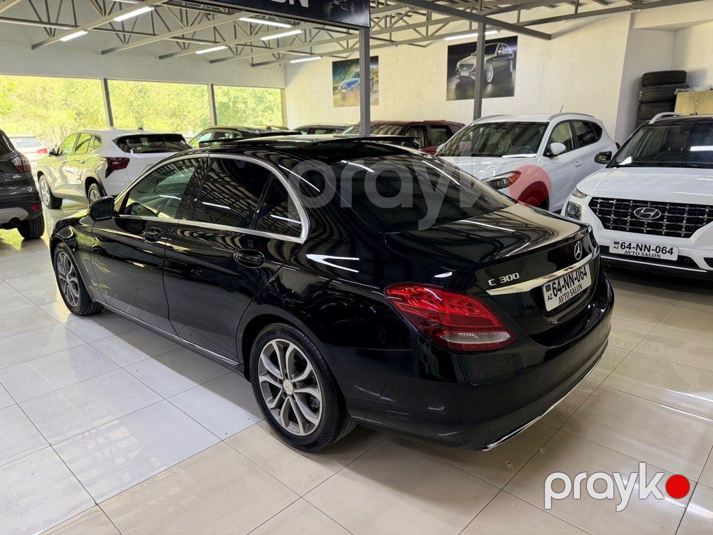 Mercedes C 300, 2.0 L, 2017 il, 142 000 km — Avtomobillər, Sumqayıt (6)