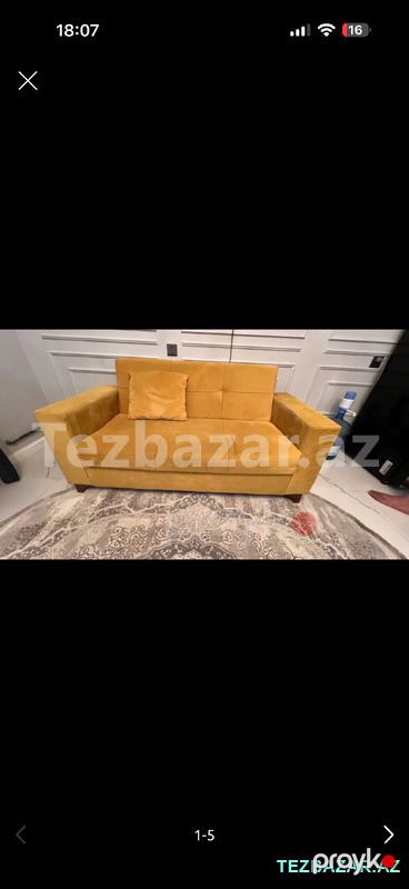 Divan, sari reng — Divanlər, Bakı (4)