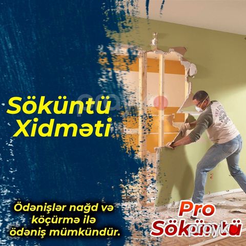 Söküntü işlərinin görülməsi — Bakı