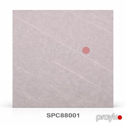 Dekorativ döşəmə örtüyü SPC88001, boz, 60x60 sm — Bakı