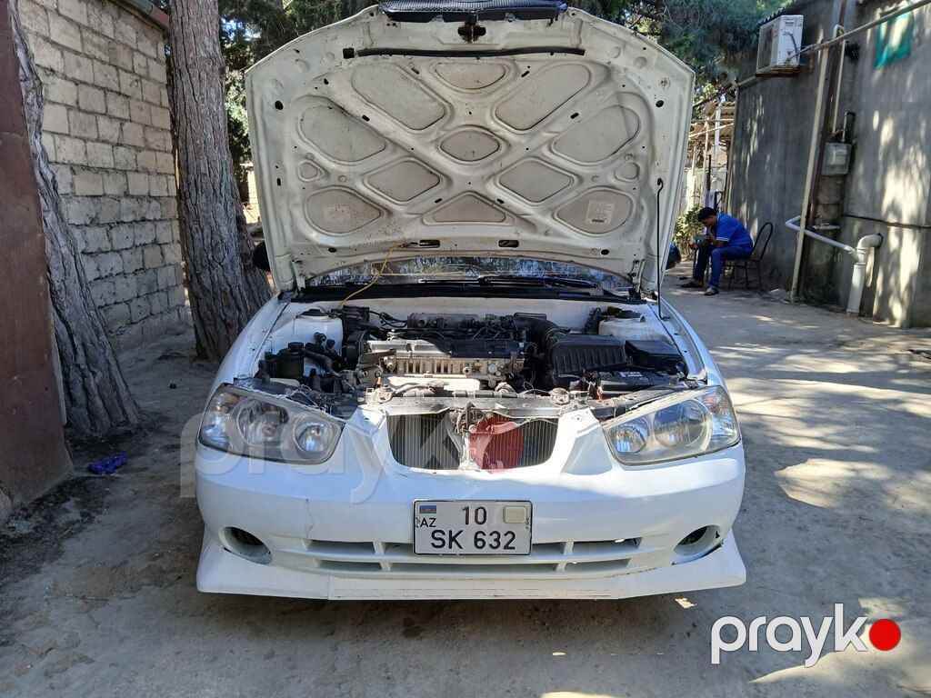 Hyundai Elantra, 1.6 L, 2003 il, 200 000 km — Avtomobillər, Bakı (10)