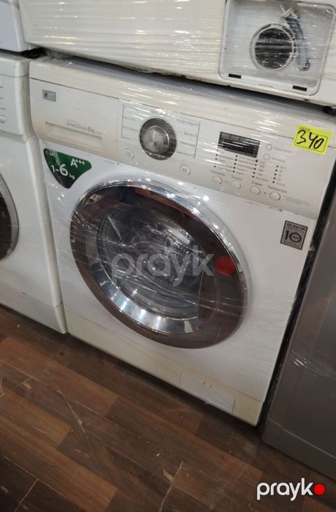LG paltaryuyan maşın – Ön yükləməli, Direct Drive 6 kq - Yükləmə: 1–6 — Digah