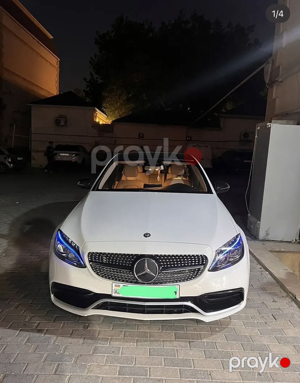 Mercedes‑Benz C‑Class Coupe - Kuzov: 2 qapılı kupe, ağ rəng - Salon — Avtomobillər, Bakı