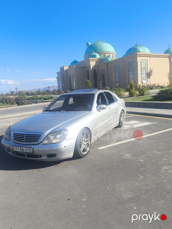 Mercedes S 320, 3.2 L, 2001 il, 260 000 km — Avtomobillər, Naxçıvan (2)