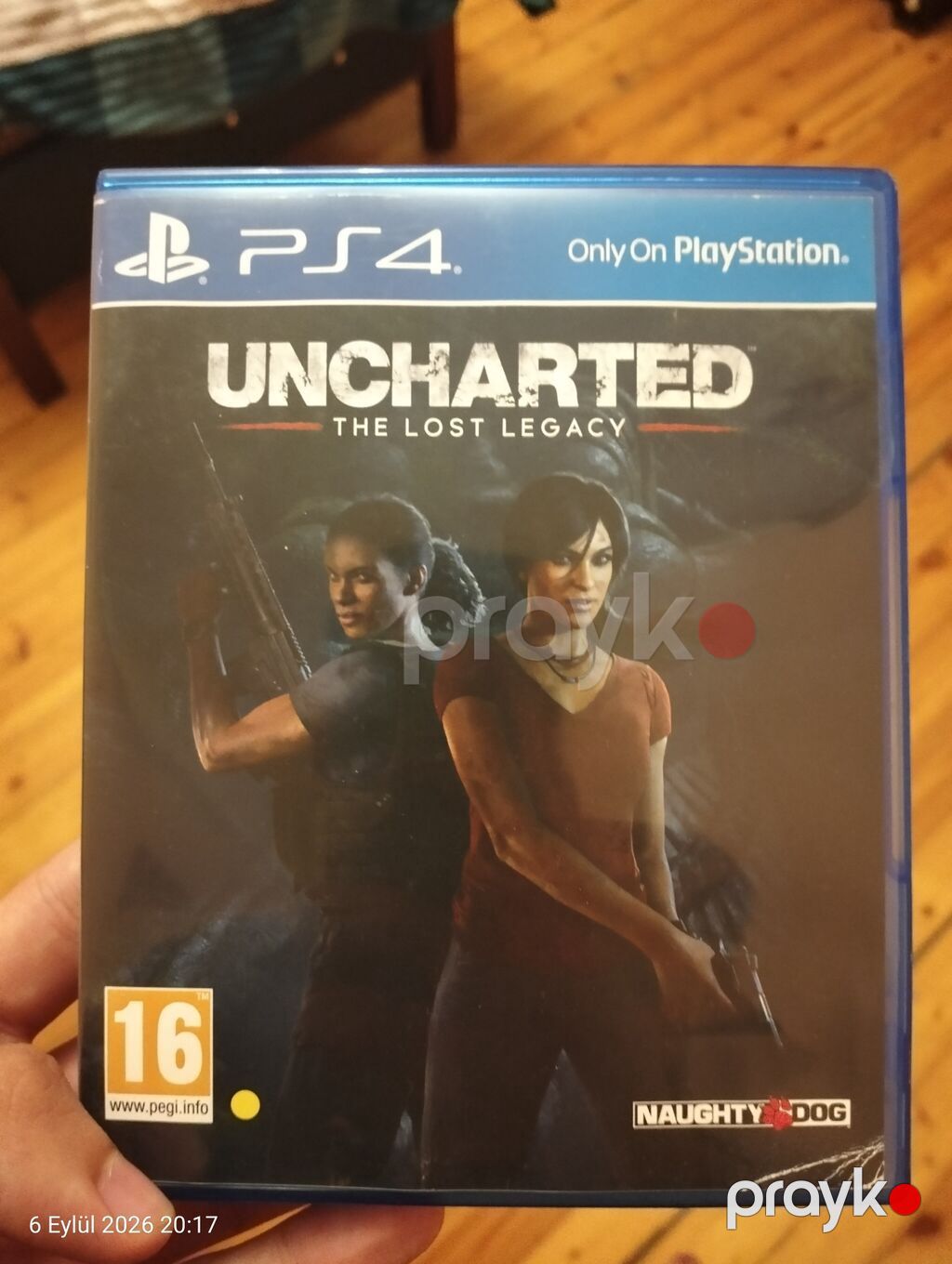 PS4 oyunu: Uncharted: The Lost Legacy (Blu-ray disk, rəsmi — Konsol oyunları, Masazır