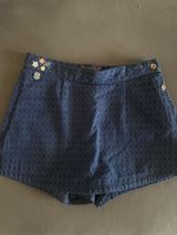 Uşaq şortu/skort – tünd göy rəngdə, xırda romb naxışlı. Sergent major — XXX
