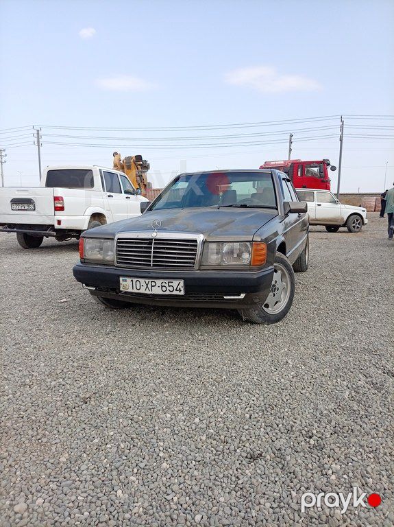 Mercedes 190, 2.0 L, 1991 il, 369 852 km — Avtomobillər, Ağdam (4)