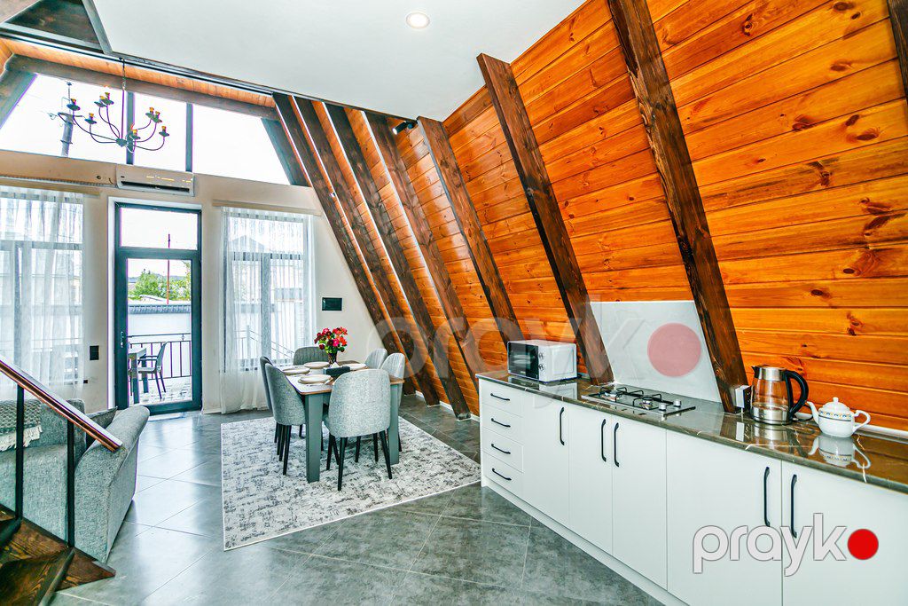 İcarəyə verilir 4 otaqlı həyət evi/bağ evi 180 m² — Ev, villa, Qəbələ (10)