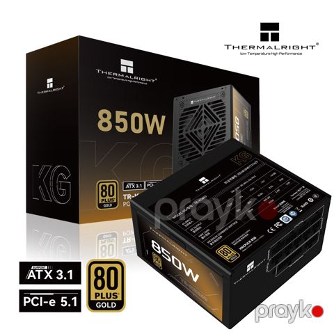 Thermalright TR-KG-850 - 850W 80+ Gold Full Modular — Bakı