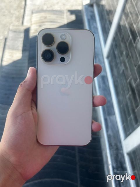 IPhone 15 Pro, White Titanium, Qırıq — Bakı