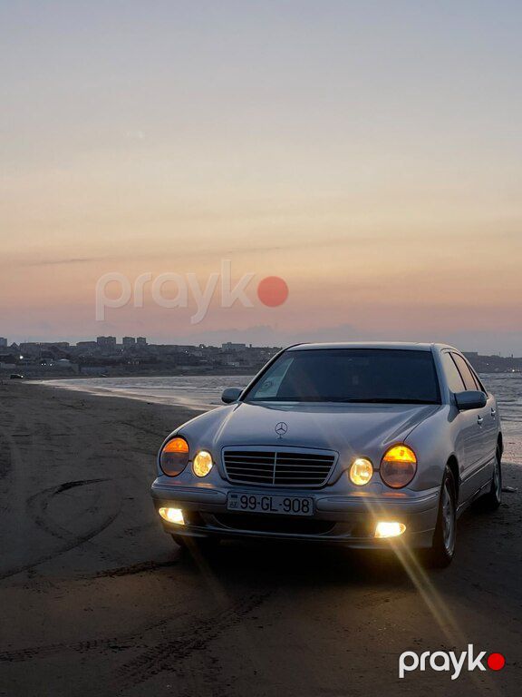 Mercedes E 200, 2.2 L, 2000 il, 568 426 km — Avtomobillər, Bakı (4)