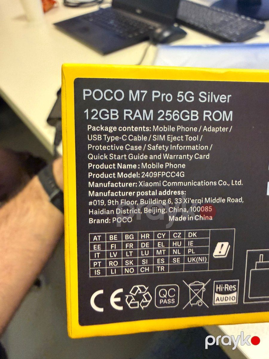 Xiaomi Poco M7 Pro 5G Black 256GB/12GB — Smartfonlar, Bakı (2)