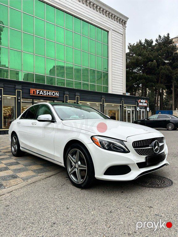 Mercedes C 300, 2.0 L, 2016 il, 141 000 km — Avtomobillər, Bakı (3)