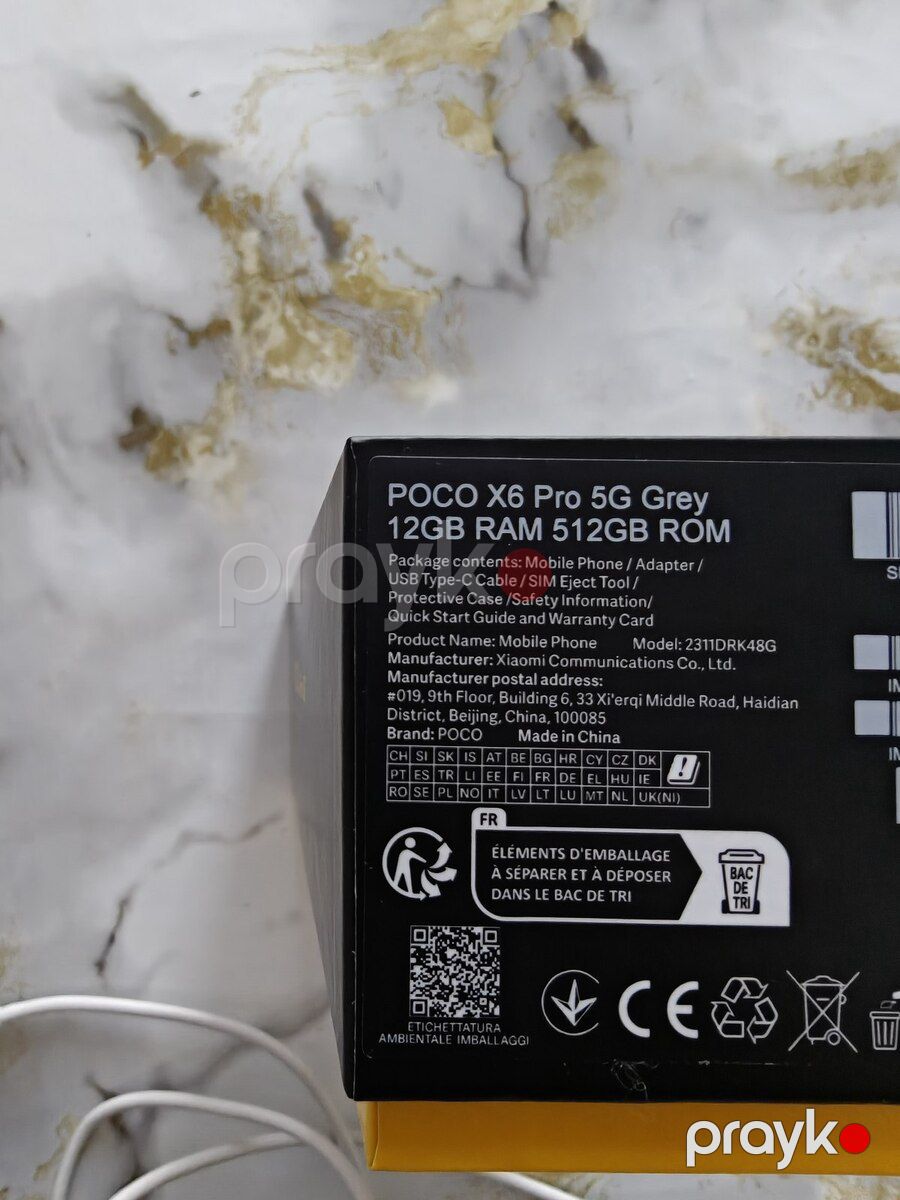 Xiaomi Poco X6 Pro Gray 512GB/12GB — Smartfonlar, Bakı (4)
