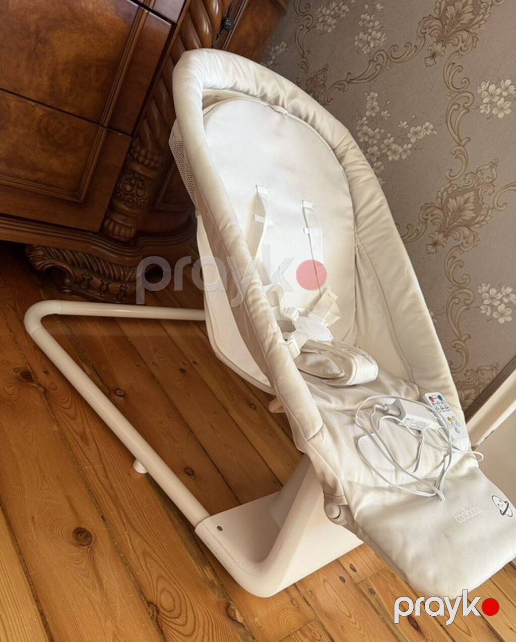 Coolbaby elektrikli ana qucağı şezlonq 50 Manata satılır. Pultla idarə — Bəşikləri, Bakı (2)