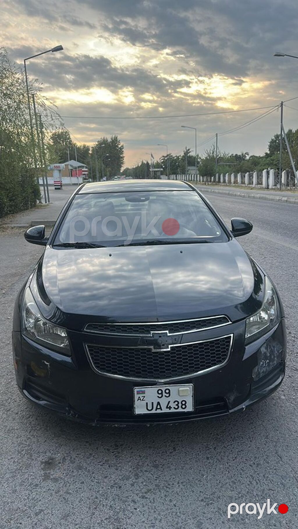 Chevrolet Cruze LT sedan - Kuzov: sedan, qara rəng - Nömrə: 99-UA-438 — Avtomobillər, Bakı (2)
