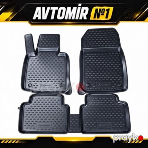BMW 3 Series E90 / E91 2005-2011 üçün salon rezin ayaqaltı — Bakı