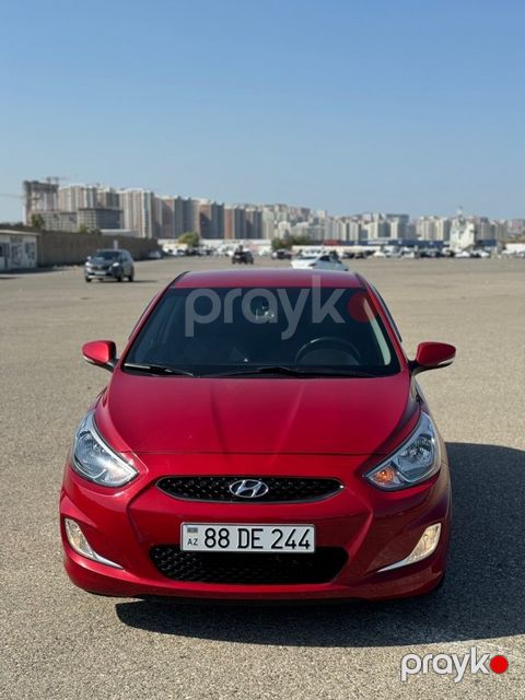 Hyundai Accent, 1.4 L, 2018 il, 81 000 km — Bakı