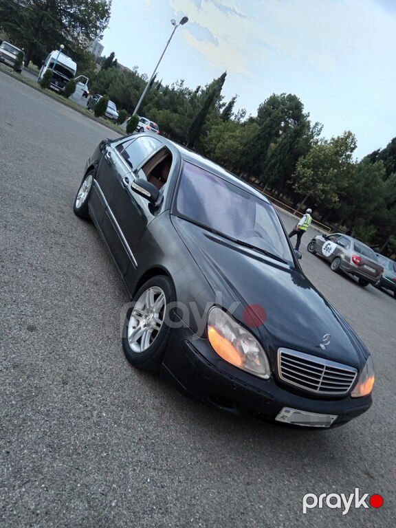 Mercedes S 430, 4.3 L, 2000 il, 288 150 km — Avtomobillər, Gəncə (5)