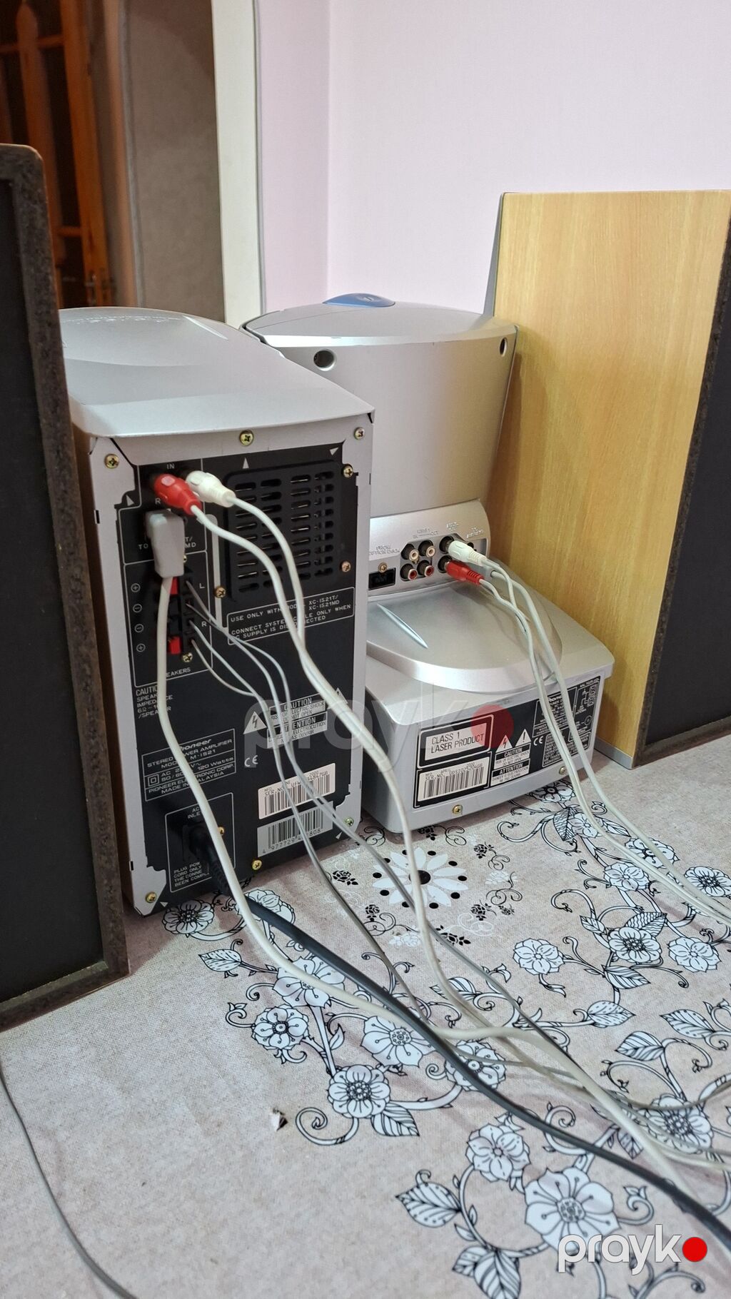 Musiqi mərkəzi "Pioneer".Bluetooth,AUX,Disk,radio,kasset.100w+100w — Akustik sistemlər, Bakı (3)